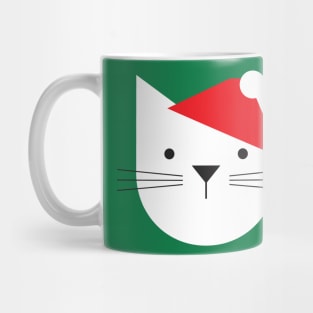 Santa Cat With Beard Mug